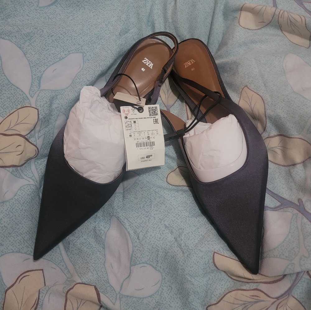 NWT ZARA Pointed Toe Shoes!